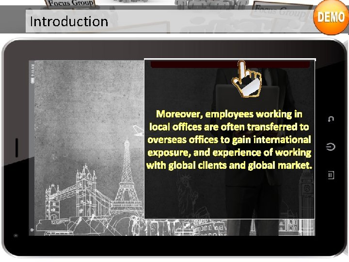 Introduction Moreover, employees working in local offices are often transferred to overseas offices to