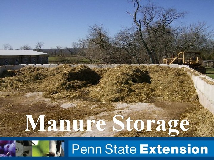 Manure Storage 