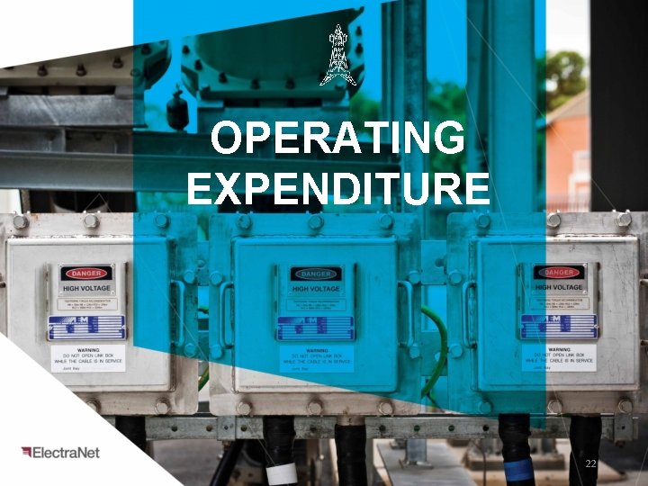 OPERATING EXPENDITURE 22 