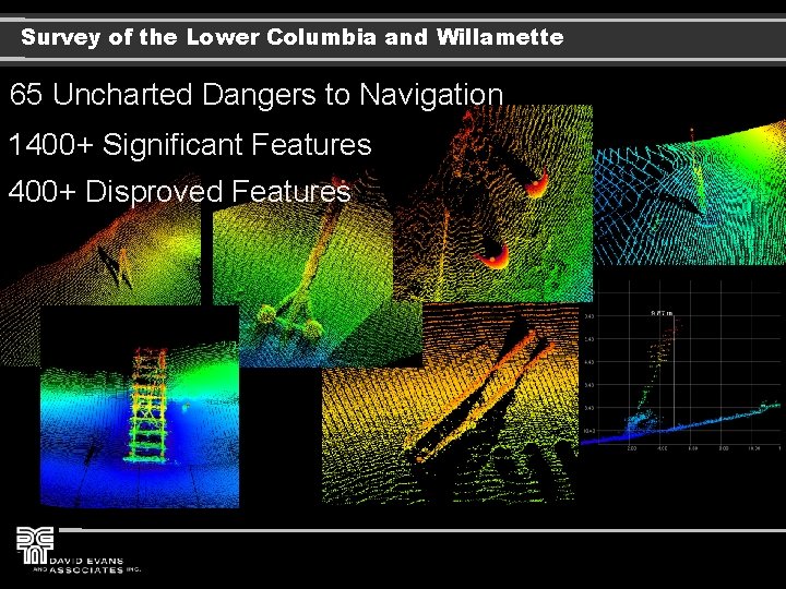 Survey of the Lower Columbia and Willamette 65 Uncharted Dangers to Navigation 1400+ Significant