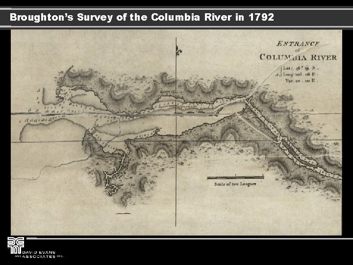 Broughton’s Survey of the Columbia River in 1792 