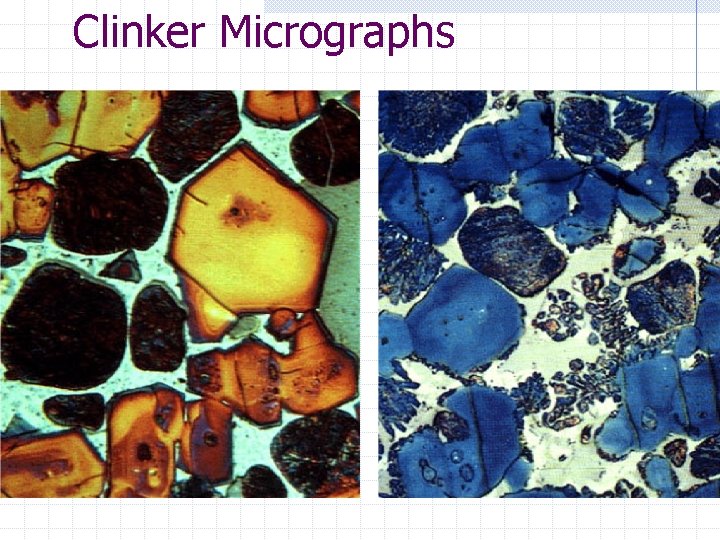 Clinker Micrographs 