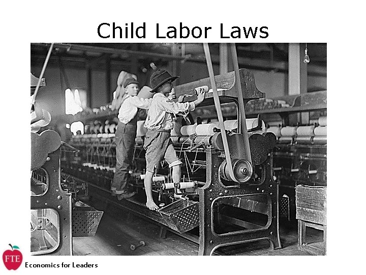 Child Labor Laws Economics for Leaders 