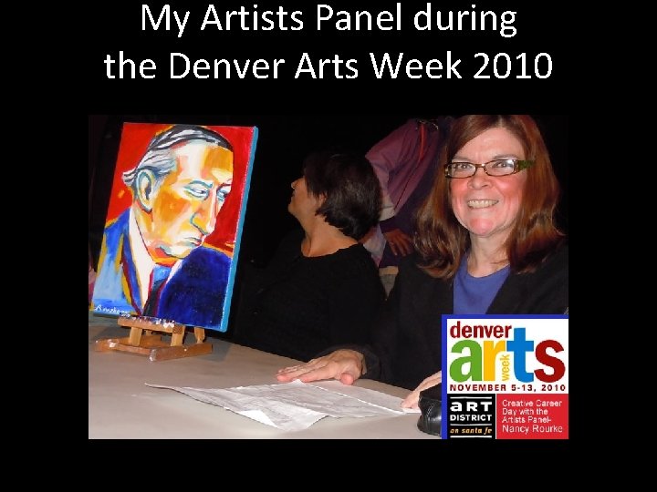 My Artists Panel during the Denver Arts Week 2010 
