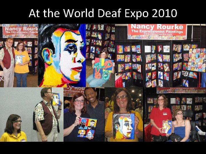At the World Deaf Expo 2010 