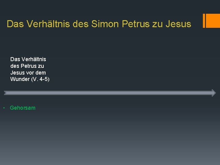 Das Verhältnis des Simon Petrus zu Jesus Das Verhältnis des Petrus zu Jesus vor