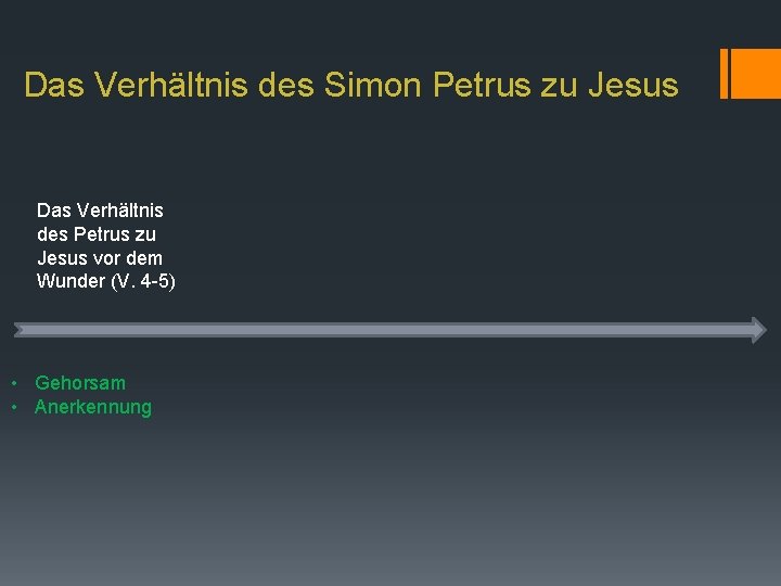 Das Verhältnis des Simon Petrus zu Jesus Das Verhältnis des Petrus zu Jesus vor