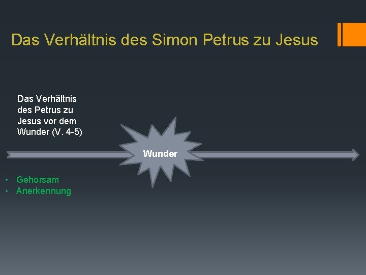 Das Verhältnis des Simon Petrus zu Jesus Das Verhältnis des Petrus zu Jesus vor