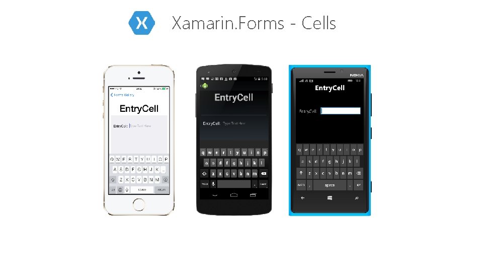 Xamarin. Forms - Cells 