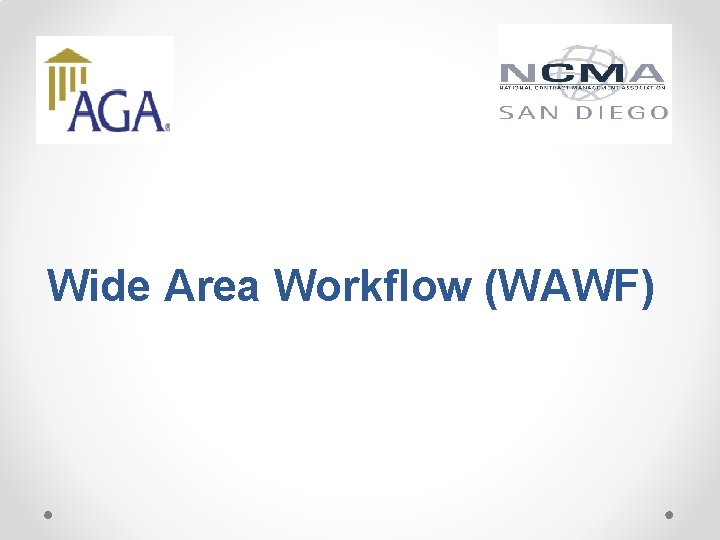 Wide Area Workflow (WAWF) 
