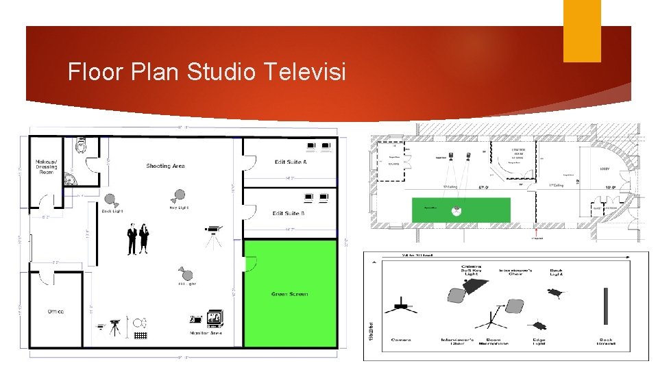 Floor Plan Studio Televisi 