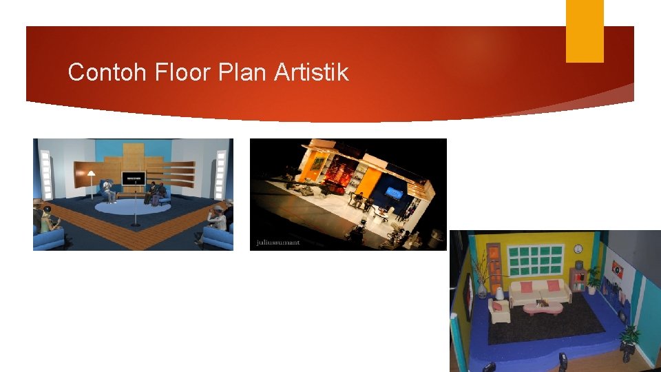 Contoh Floor Plan Artistik 