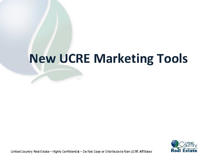New Ucre Marketing Tools United Country Real Estate