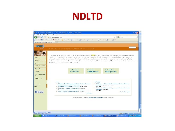 NDLTD NDLTD