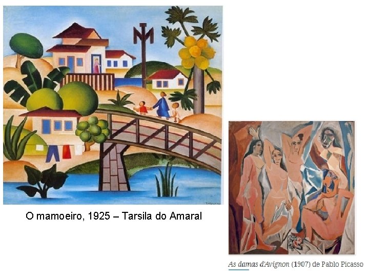 O mamoeiro, 1925 – Tarsila do Amaral 