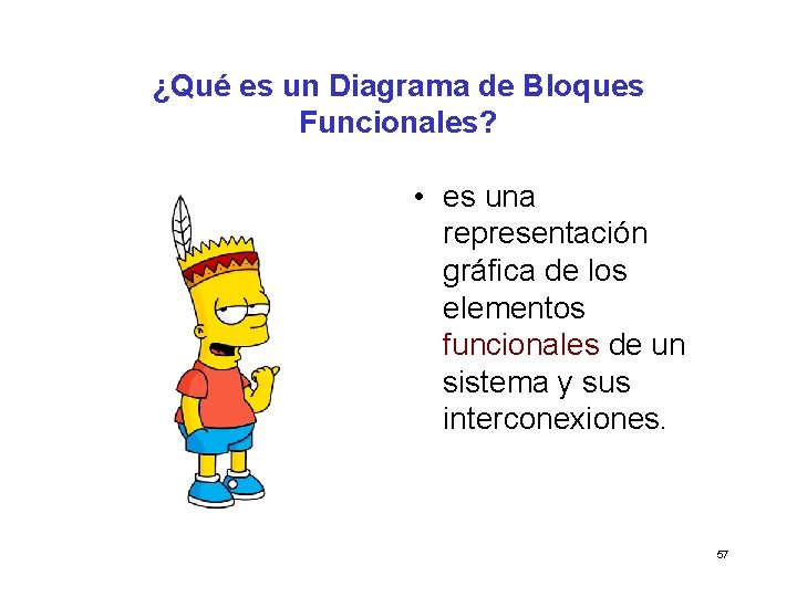 ¿Qué es un Diagrama de Bloques Funcionales? • es una representación gráfica de los