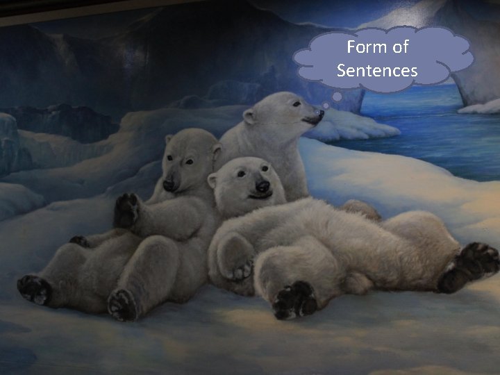 Form of Sentences 