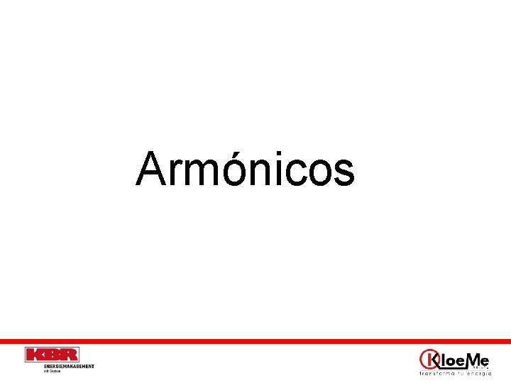 Armónicos 