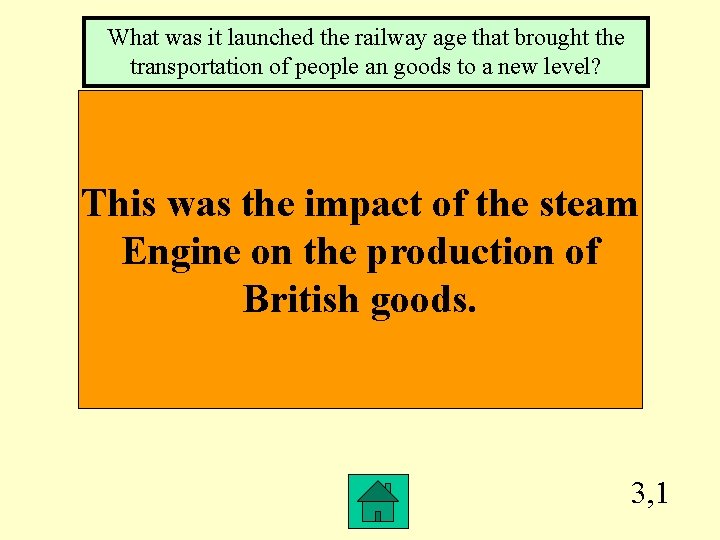 What was it launched the railway age that brought the transportation of people an