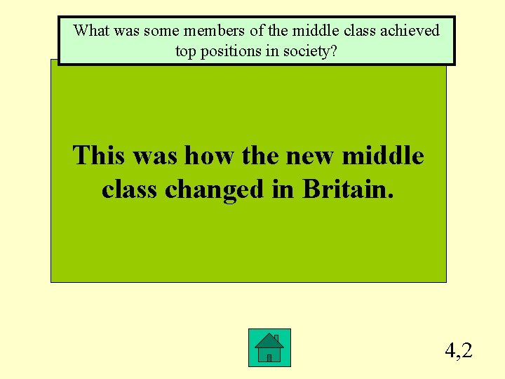 What was some members of the middle class achieved top positions in society? This