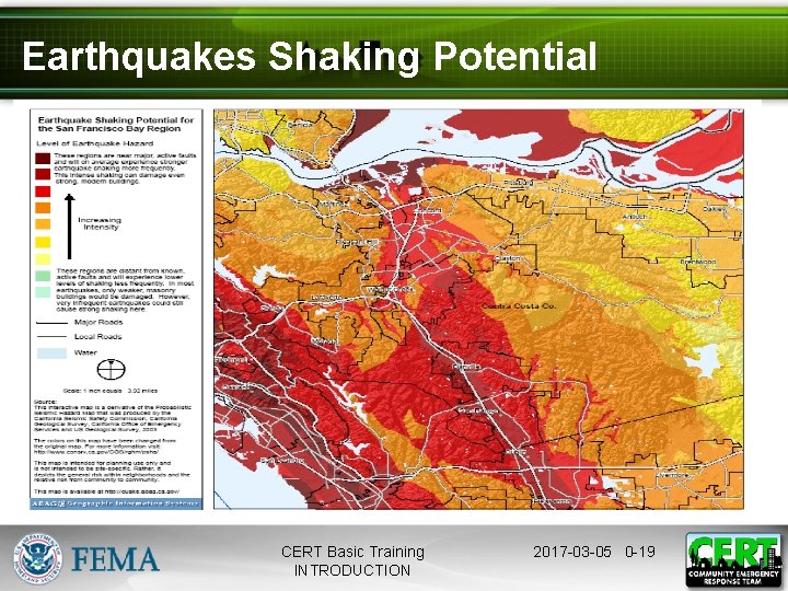 Earthquakes Shaking Potential CERT Basic Training INTRODUCTION 2017 -03 -05 0 -19 