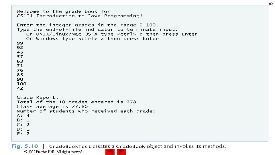 65 2002 Prentice Hall. All rights reserved. 