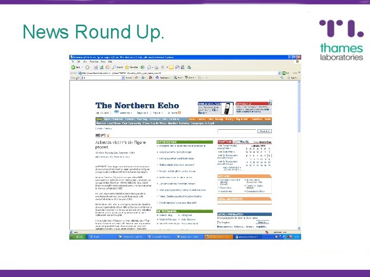 News Round Up. 