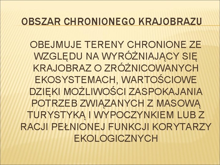 Ochrona Przyrody Sprawdzian Z Biologii - OCHRONA PRZYRODY W POLSCE MATERIA EDUKACYJNY Z BIOLOGII