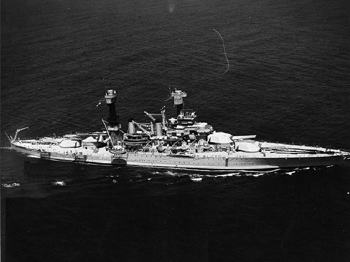 USS West Virginia, known as the WEE VEE before her attack at Pearl Harbor.