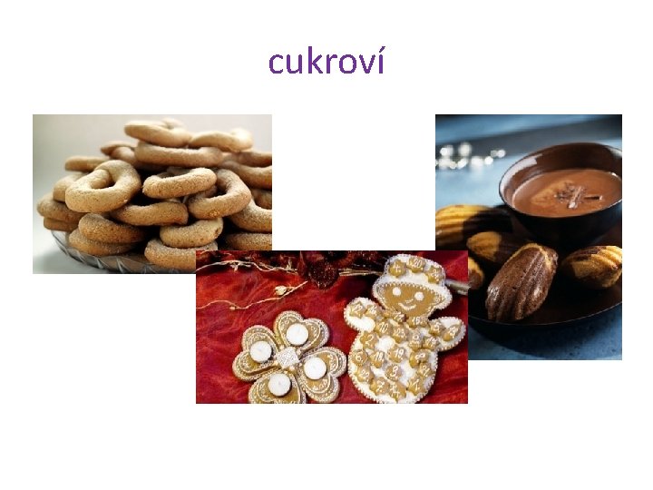 cukroví 
