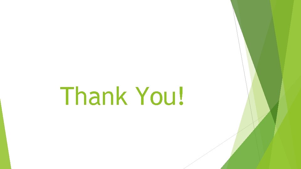 Thank You! Thank You!