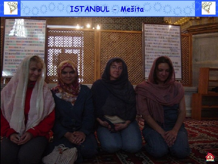 ISTANBUL - Mešita 