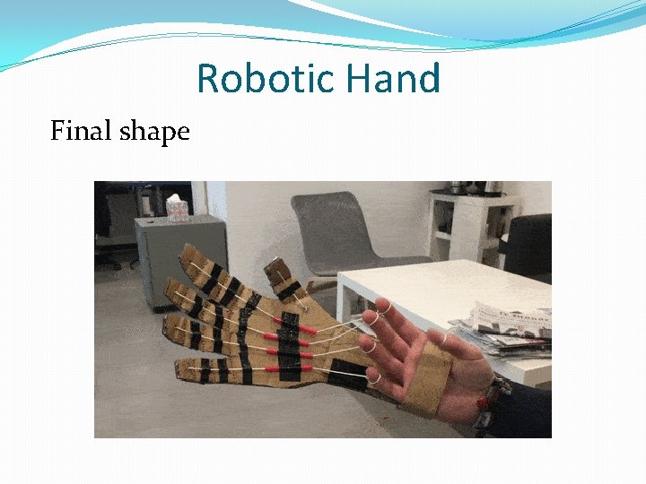 Robotic Hand Final shape 