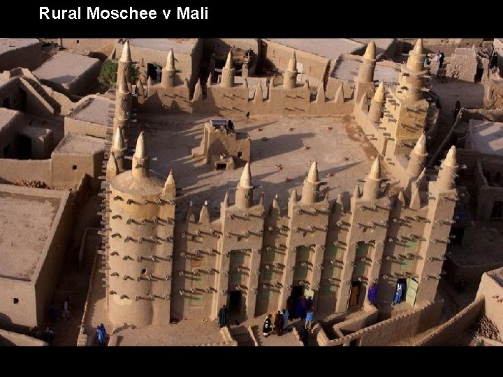 Rural Moschee v Mali 