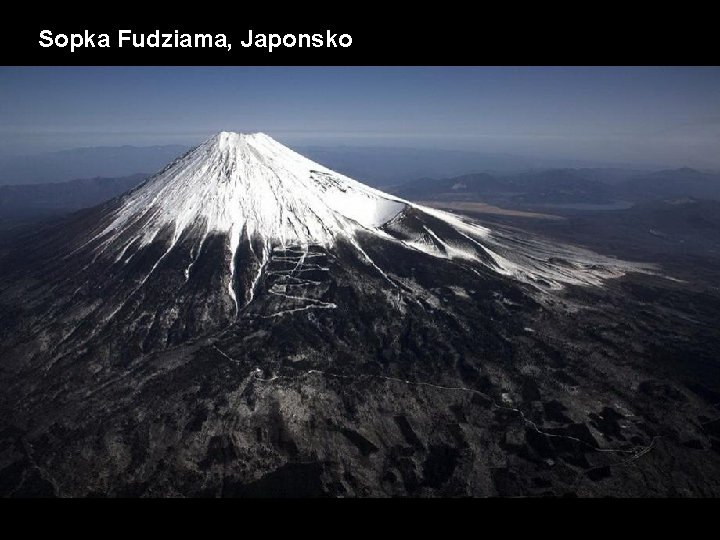 Sopka Fudziama, Japonsko 