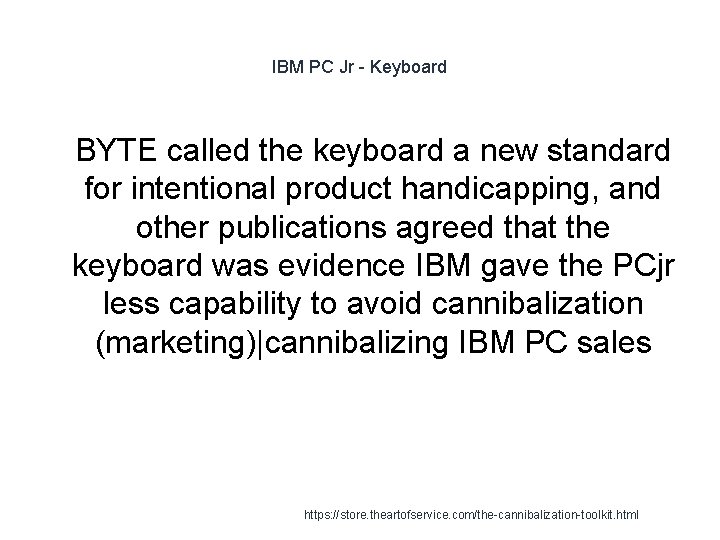 IBM PC Jr - Keyboard 1 BYTE called the keyboard a new standard for