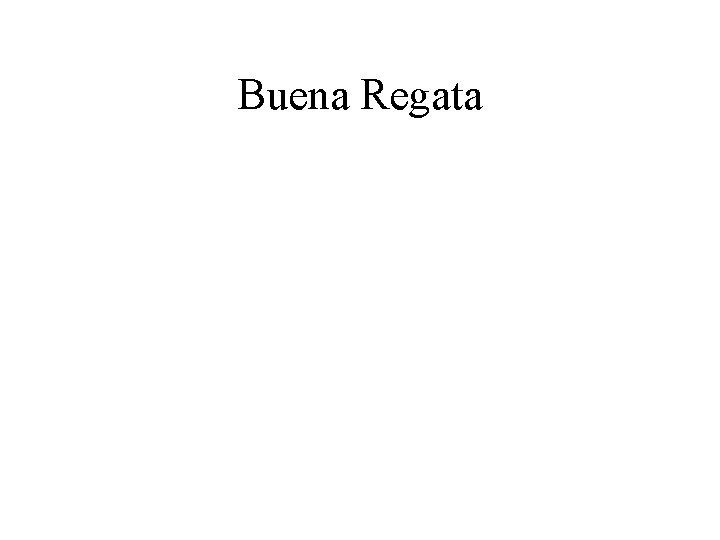 Buena Regata 