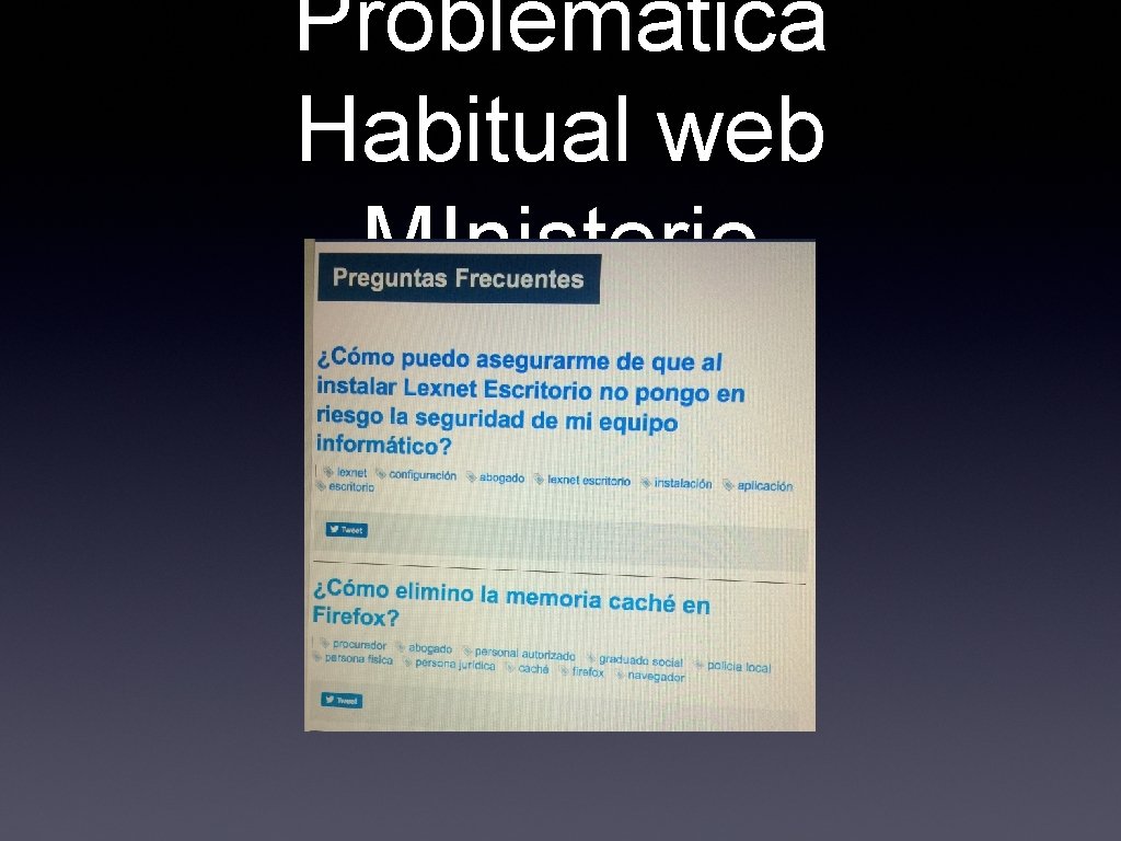 Problemática Habitual web MInisterio 