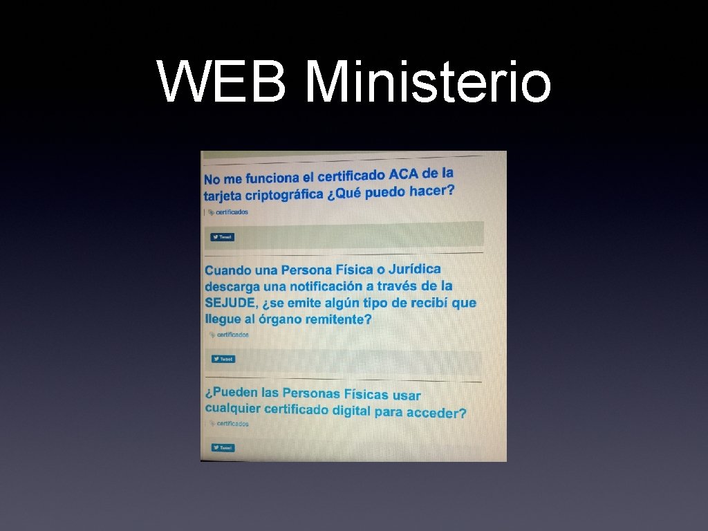 WEB Ministerio 