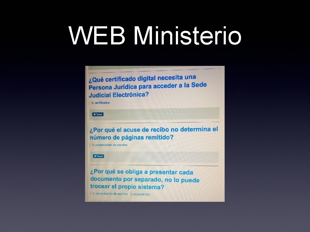 WEB Ministerio 