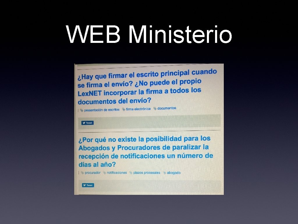 WEB Ministerio 
