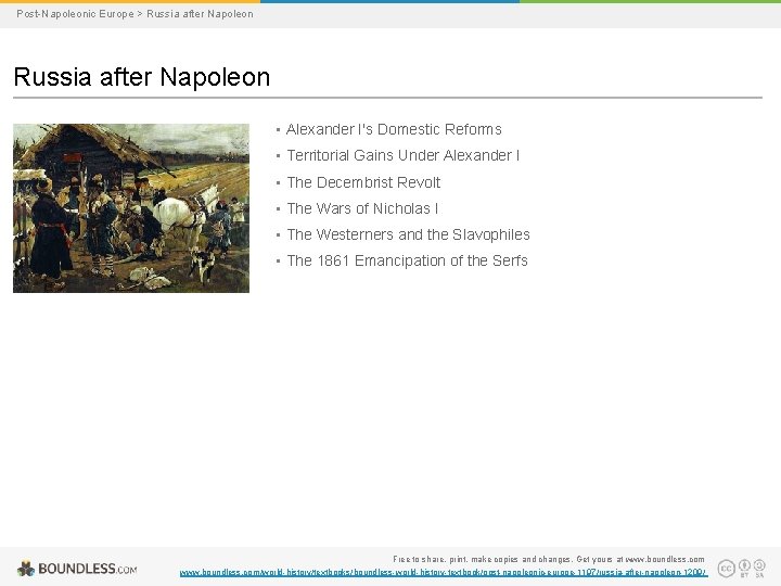 Post-Napoleonic Europe > Russia after Napoleon • Alexander I's Domestic Reforms • Territorial Gains