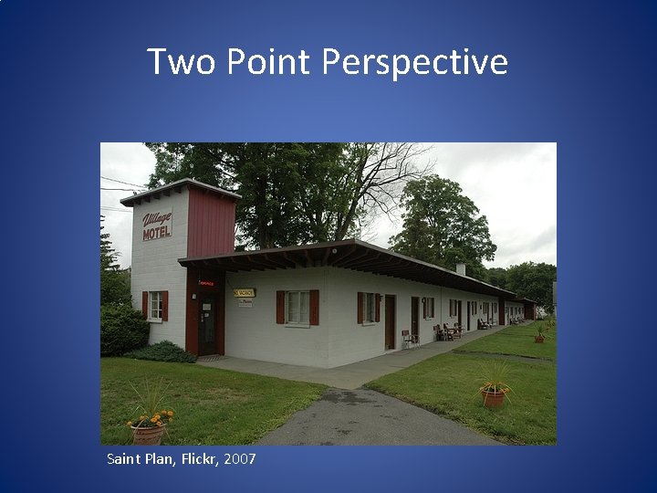 Two Point Perspective Saint Plan, Flickr, 2007 