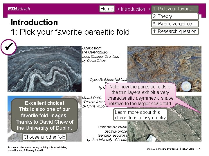 Home Introduction 1: Pick your favorite Introduction 1: Pick your favorite parasitic fold 2: