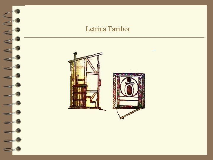 Letrina Tambor 