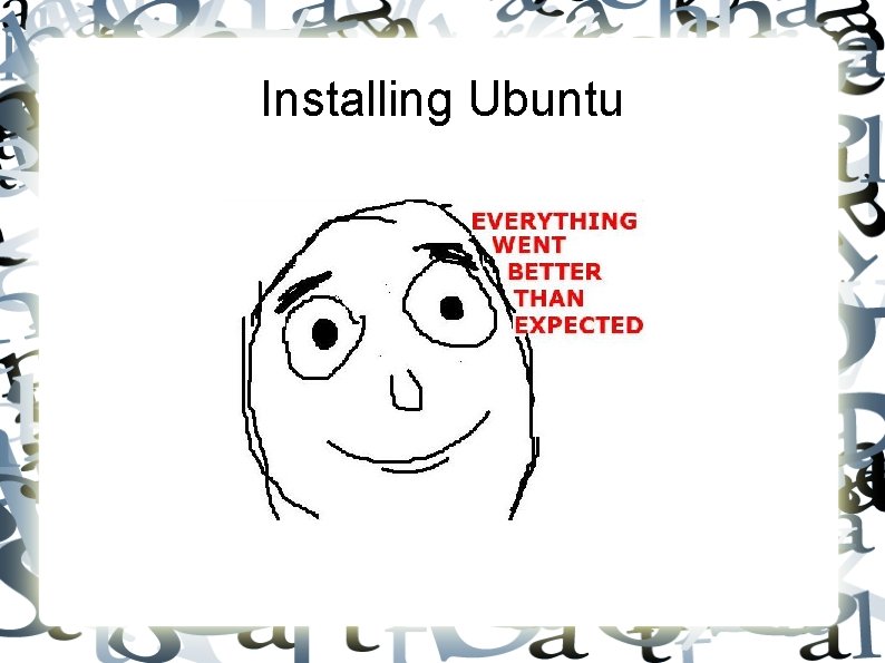 Installing Ubuntu 