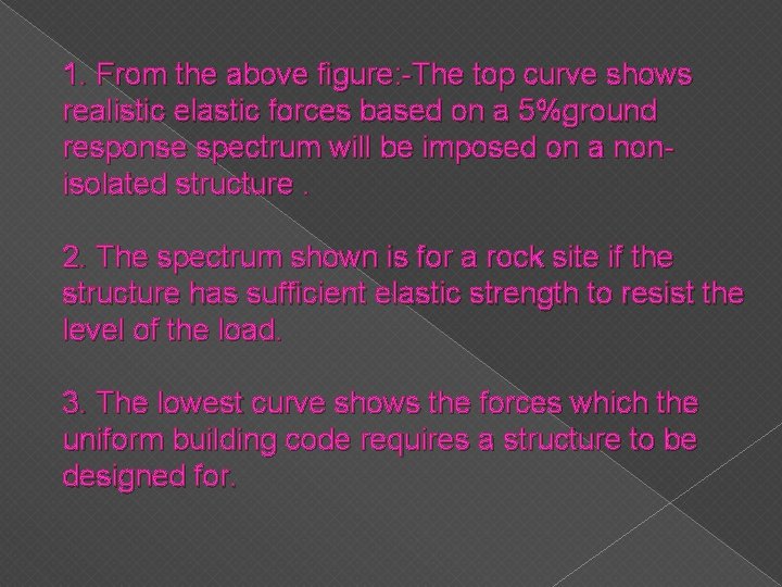 1. From the above figure: -The top curve shows realistic elastic forces based on