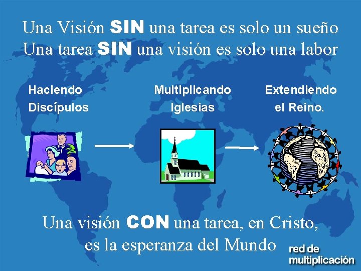 Una Visión SIN una tarea es solo un sueño Una tarea SIN una visión