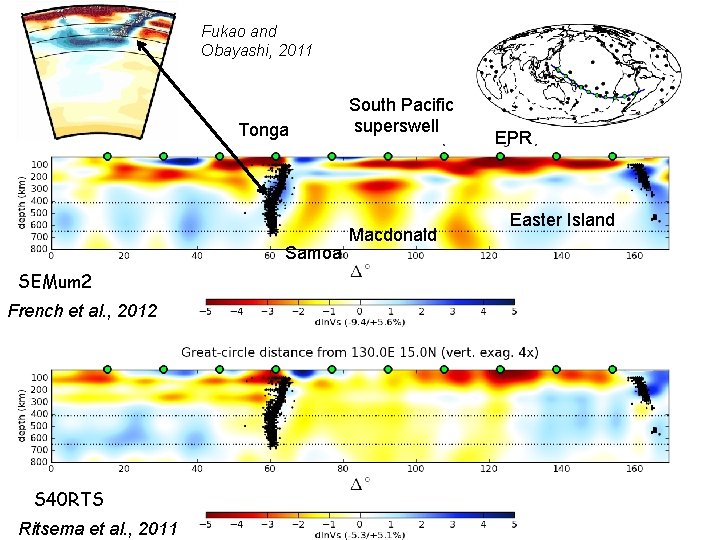 Fukao and Obayashi, 2011 Tonga Samoa SEMum 2 French et al. , 2012 S