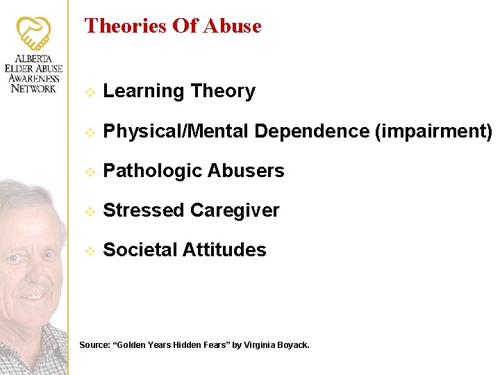 Theories Of Abuse v Learning Theory v Physical/Mental Dependence (impairment) v Pathologic Abusers v